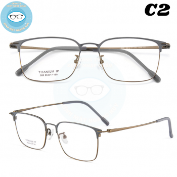 Gọng kim loại nam mã 995